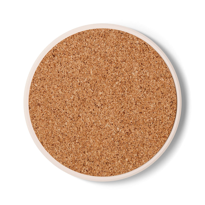 Ceramic Coaster Set (Black/Yellow)