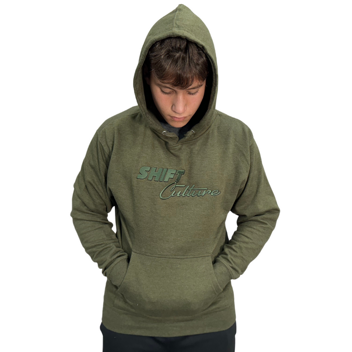 Shift Culture Forest Green Hoodie