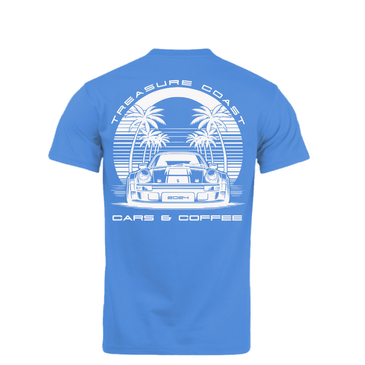 SC Heather Blue 2024 Cars and Coffee (SHIRT)