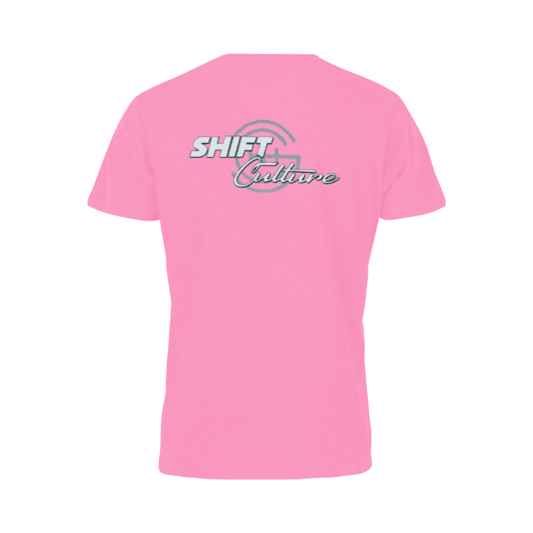 Women’s Back Logo V-Neck T-Shirt – Pink+ Giveaway Entry