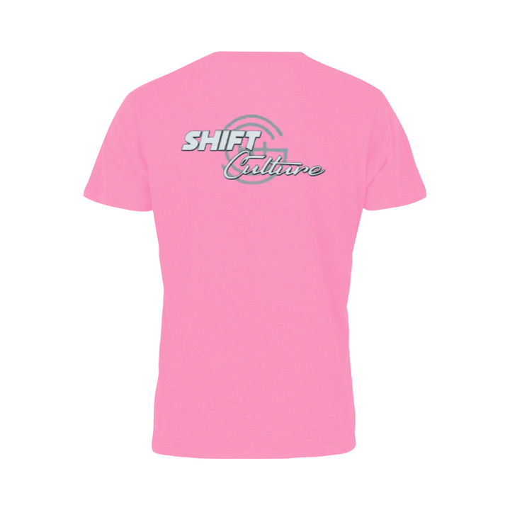 Women’s Back Logo V-Neck T-Shirt – Pink+ Giveaway Entry