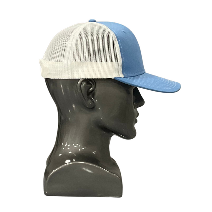 Light Blue (Front) and White Mesh (Back) Shift Culture Slight Curve (Hat)