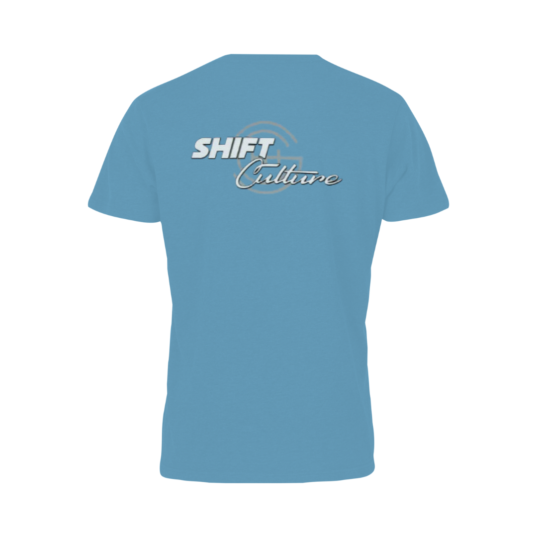 Women’s Classic SC Logo Short Sleeve V-Neck T-Shirt – Light Blue+ Giveaway Entry