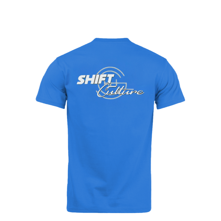 Men's Classic SC Logo Short Sleeve T-Shirt- Blue