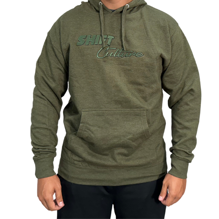 Shift Culture Forest Green Hoodie