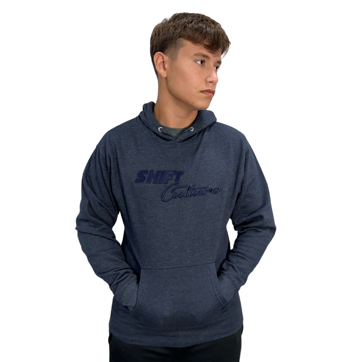 Shift Culture Dark Blue Hoodie