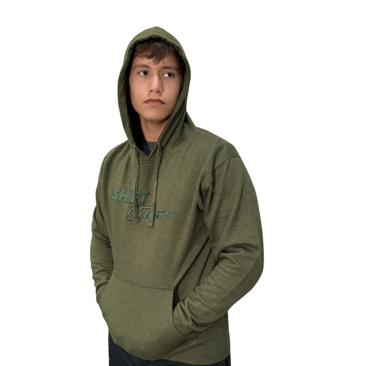 Shift Culture Forest Green Hoodie