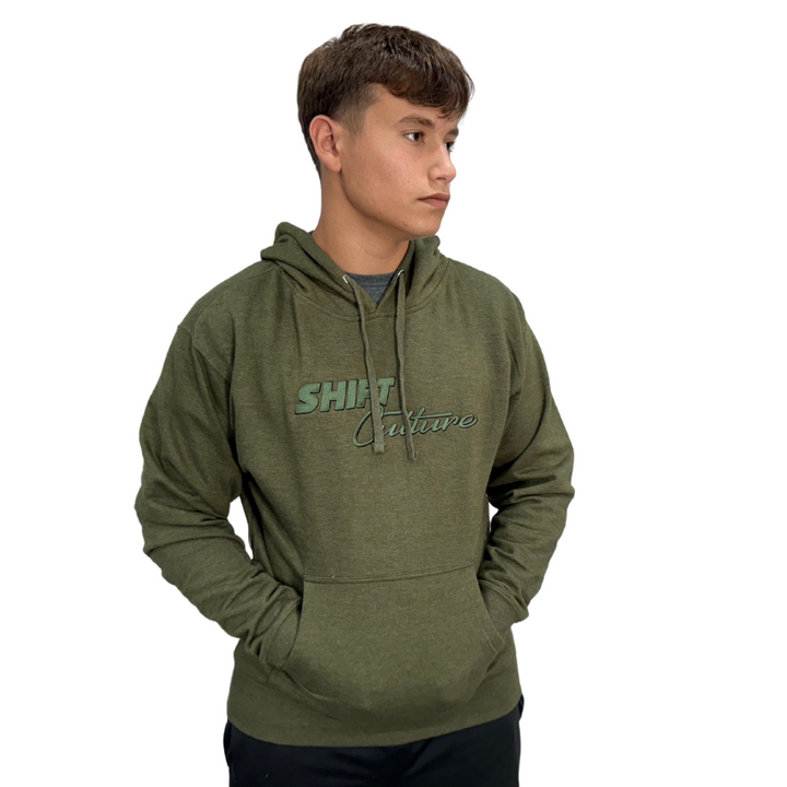 Shift Culture Forest Green Hoodie