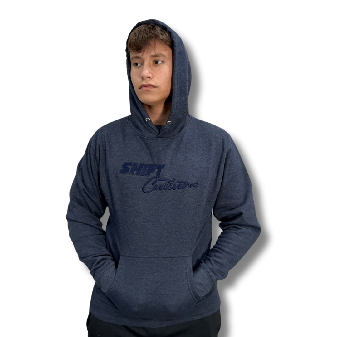 Shift Culture Dark Blue Hoodie