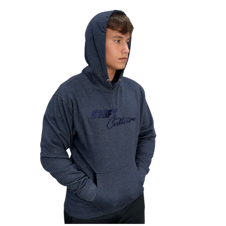 Shift Culture Dark Blue Hoodie