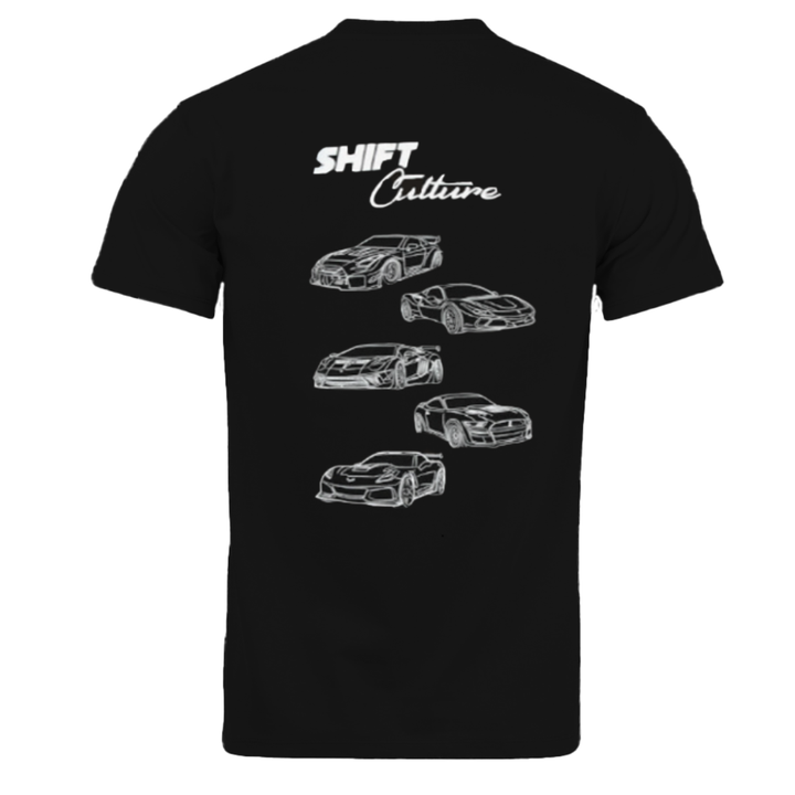 Men’s Staggered Cars T-Shirt + Giveaway Entry