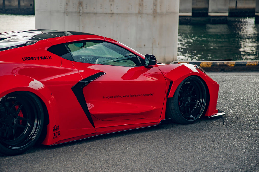 LB Silhouette WORKS CHEVROLET CORVETTE C8