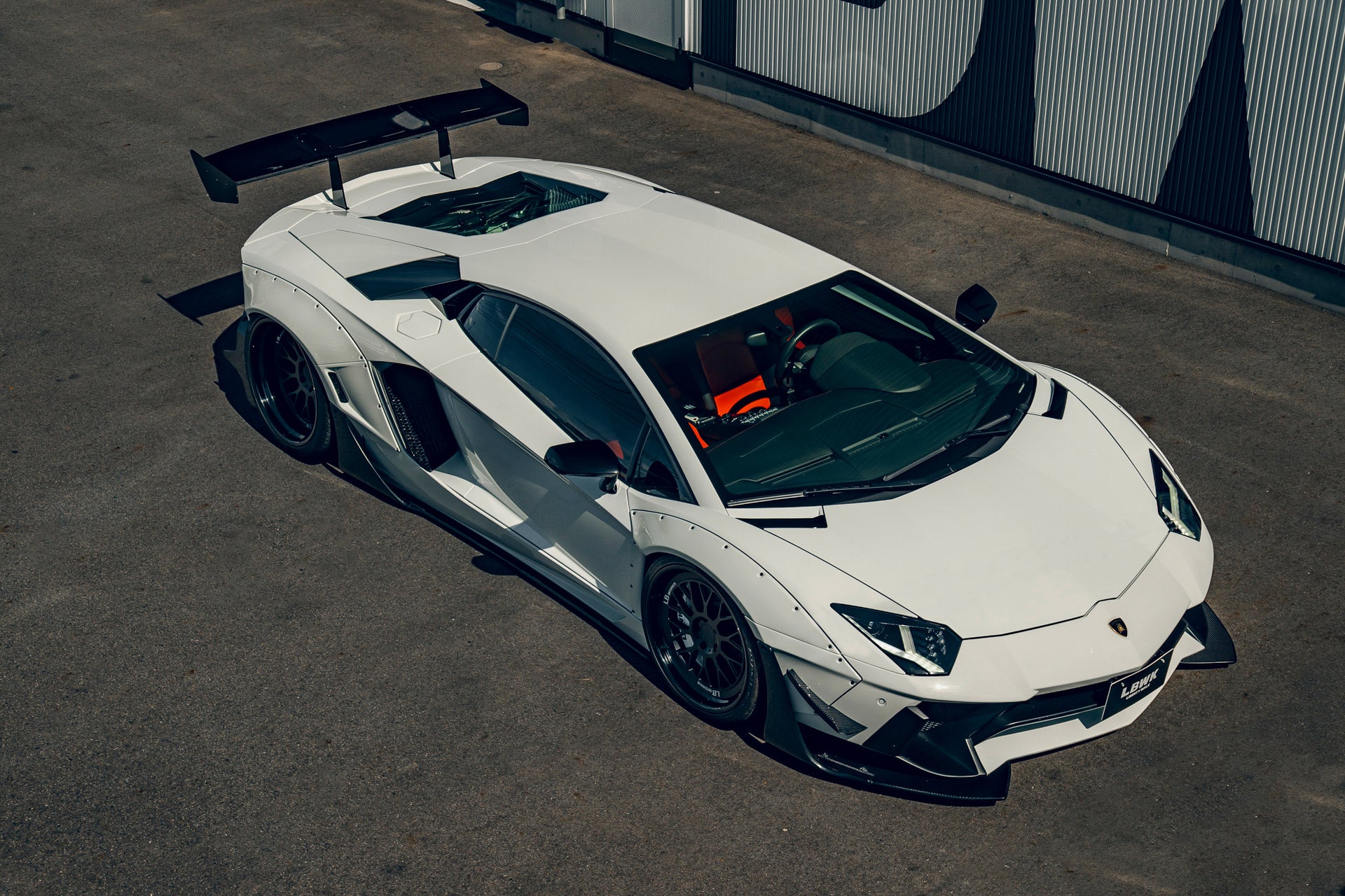 自動車 Lamborghini Aventador Limited Edition 1/24 AOSHIMA Plastic model LB Works Lamborghini Aventador