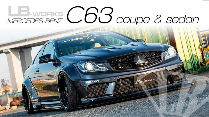 LB-WORKS Mercedes-Benz C63 coupe & sedan W204