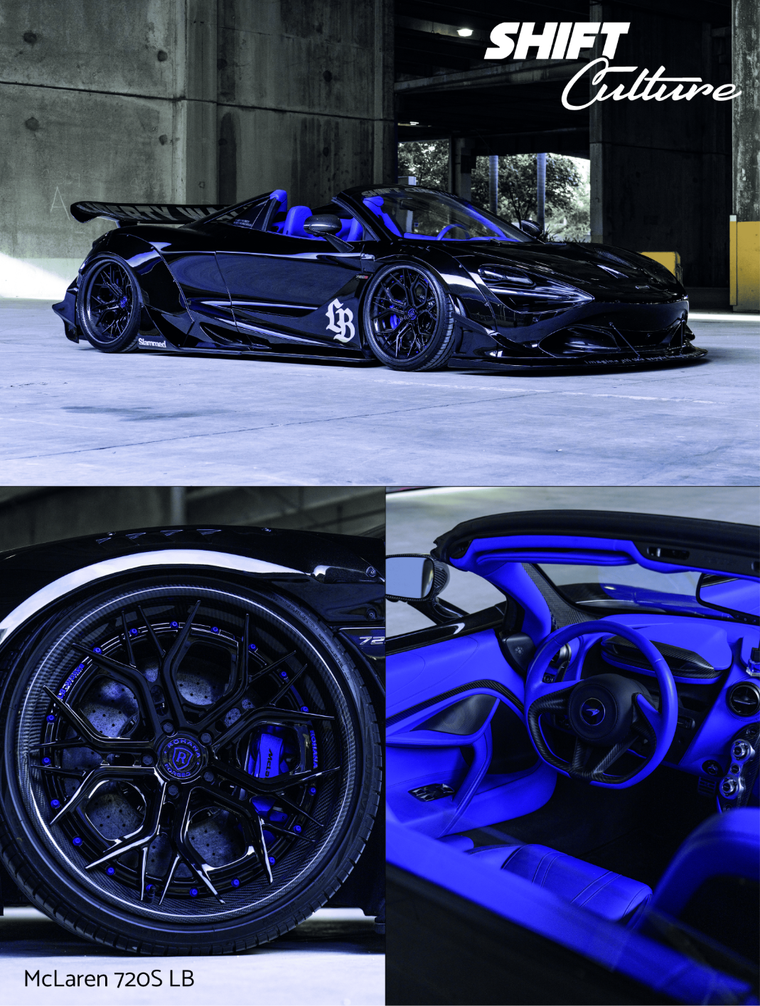 McLaren 720S Liberty Walk (Triple Angle Edition) - Shift Culture Poster