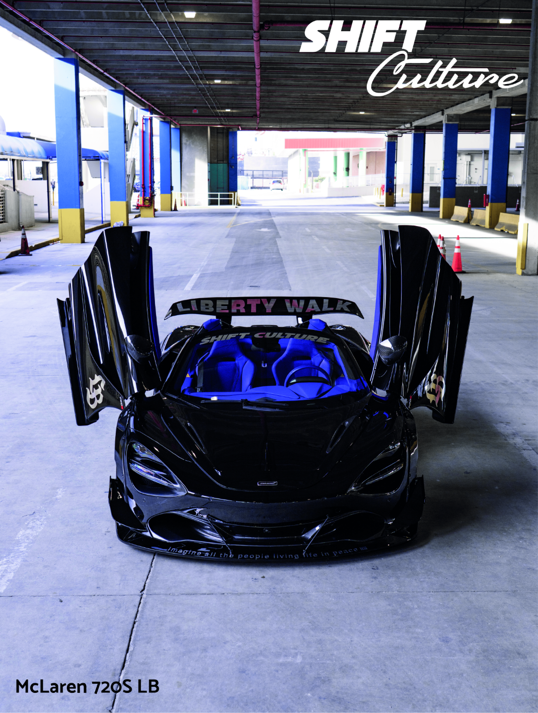McLaren 720S Liberty Walk - Shift Culture Poster