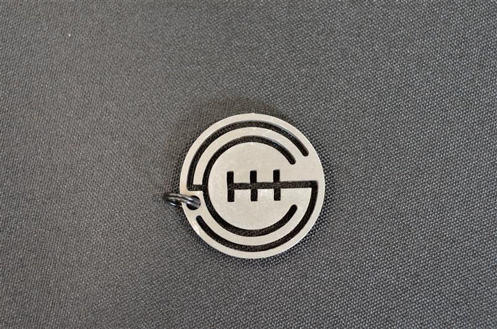 SC Logo Metal Keychain